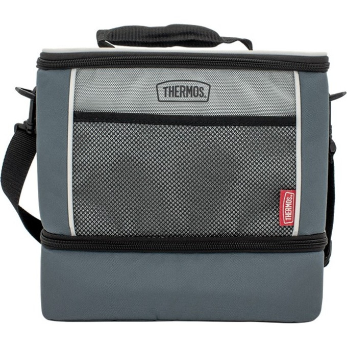 Термосумка Thermos E5 Dual Lunch Box, 9 л, серый 178367